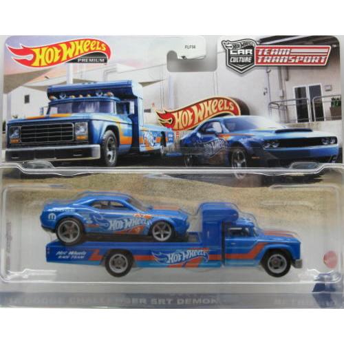 1/64 '18 Dodge Challenger SRT Demon Retro Rig ホットウィール Hot