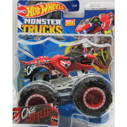 1/64 Monster Trucks Cage Rattler ホットウィール Hot Wheels : R&B