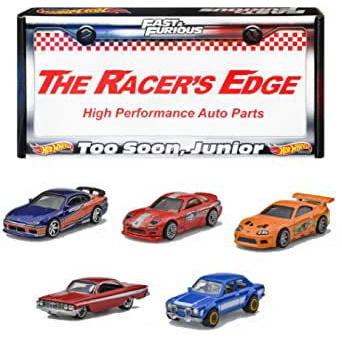 ホットウイール レースデー 5台セット 1/64 Fast & Furious The Racer's Edge 5台セット ホット