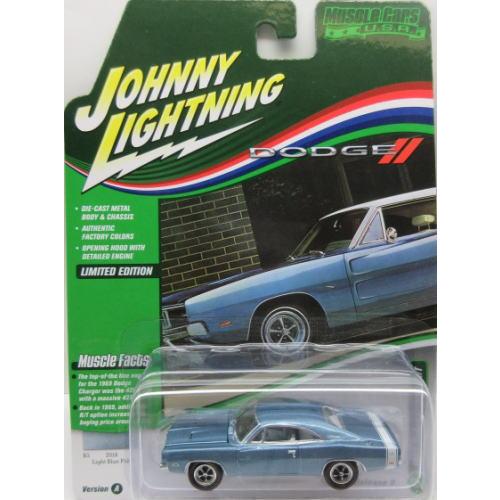 ジョニーライトニング　1969 ダッジ・チャージャー R/T 1/64 ダッジ チャージャー 1969 Dodge Charger R/T JOHNNY LIGHTNING