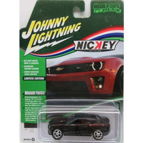 1/64 シボレー カマロ 2013 Chevy Camaro ZL1 JOHNNY LIGHTNING : R&B