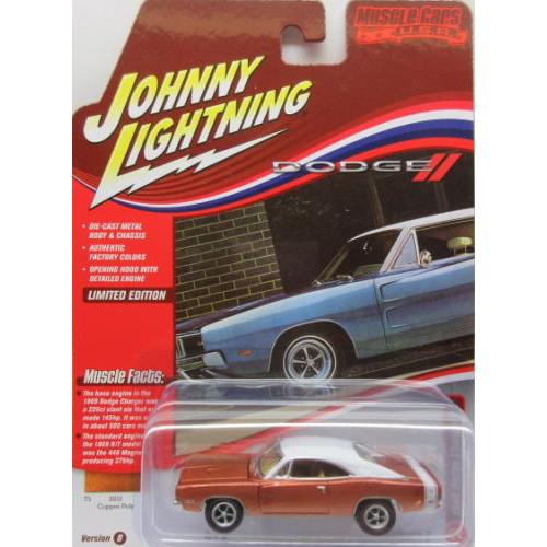 1/64 ダッジ チャージャー 1969 Dodge Charger R/T JOHNNY LIGHTNING 