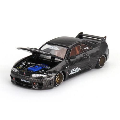 1/64 Nissan Skyline GT-R (R33) Active Carbon R V1 クローズボックス