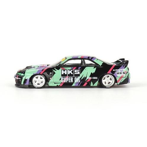 1/64 Nissan Skyline GT-R (R33) HKS V1 クローズボックス入 MINI GT