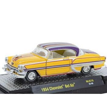 1/64 シボレー ベルエア 1954 Chevrolet Bel Air M2 Machines : R&B
