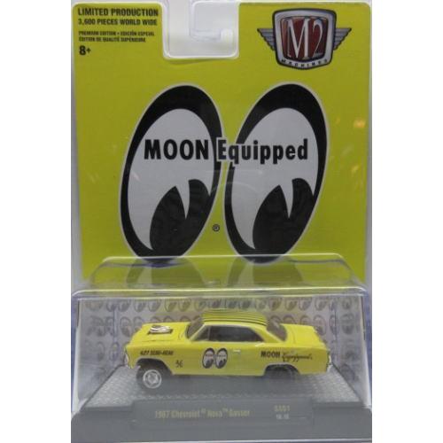Chevrolet - 1/64 M2 1967 チェース ムーン ノバ シボレー 世界300台限定 1/64 M2 1967 チェース ムーン ノバ シボレー 世界300台限定