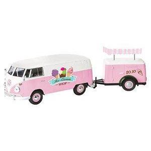 1/24 フォルクスワーゲン タイプ2 デリバリー バン VW Type2 T1 Delivery Van ＋ Refrigeration Trailer Motor Max