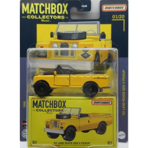 1/64 ランドローバー '65 Land Rover Gen II Pickup MATCHBOX : R&B