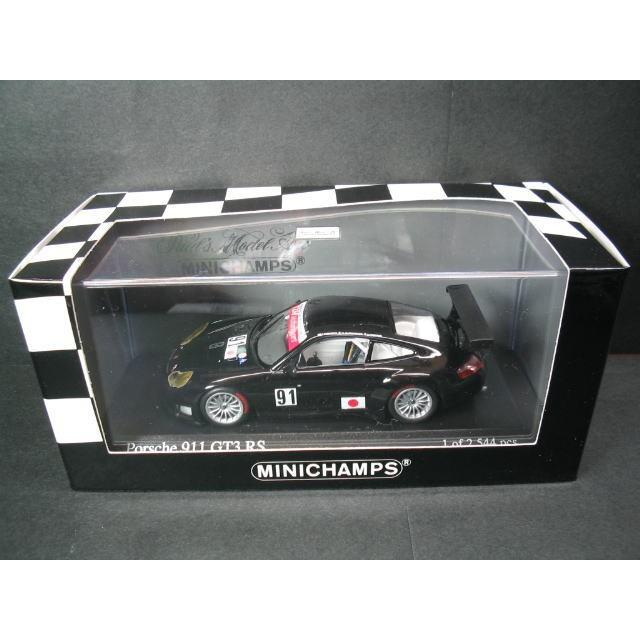 1/43 Porsche 911 GT3 RS Essais du Mans 2005 Yamagishi/Pompidou/Blanchemain ミニチャンプス｜r-and-b