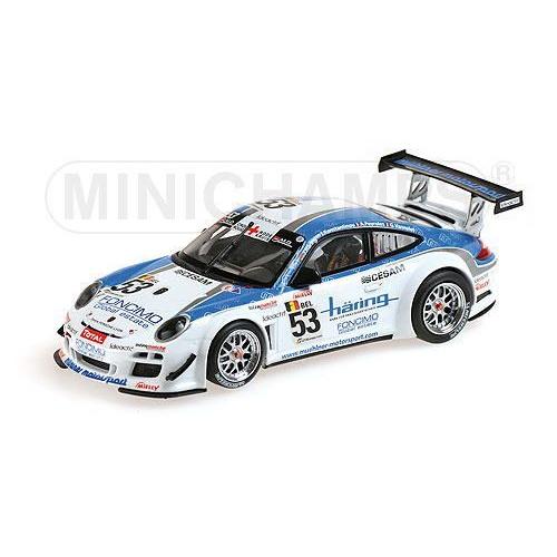 1/43 ポルシェ スパ Porsche 911 GT3R Class Winners 24h Spa 2010 ミニチャンプス MINICHAMPS