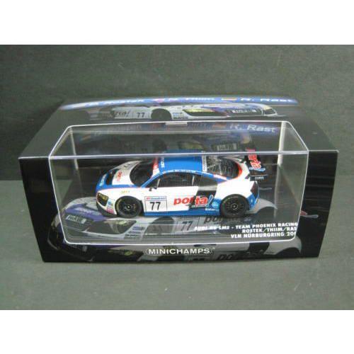 1/43  アウディ ニュル Audi R8 LMS Team Phoenix Racing  Rostek/Thiim/Rast VLN Nurburgring 2009 ミニチャンプス MINICHAMPS