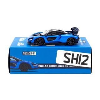1/64 McLaren Senna Cerulean Blue Shmee 150 Collection MINI