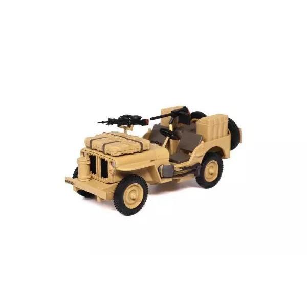 1/43 British SAS 1/4-ton Willys Jeep with Vickers K Machine Gun Militariaの画像