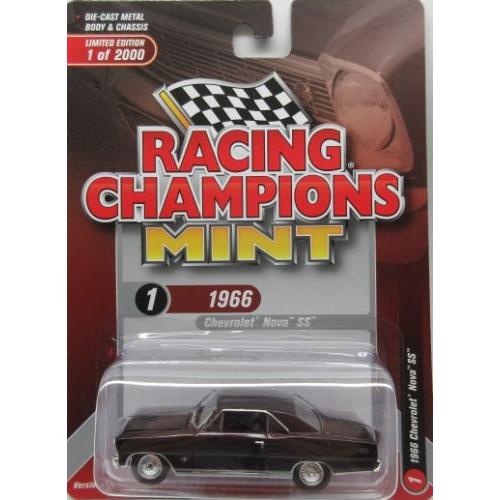 1/64 シボレー ノバ 1966 Chevrolet Nova SS レーシングチャンピオン