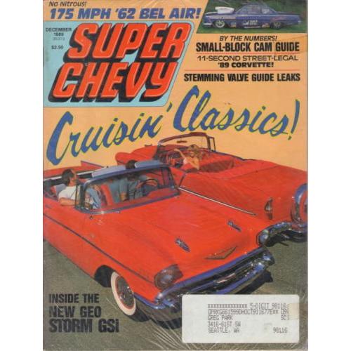 スーパー シェビー SUPER CHEVY 1989/DEC 洋書 US｜r-and-b