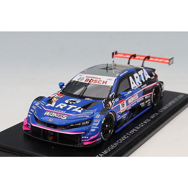 1/43 ARTA MUGEN シビックTYPE R-GT #16 GT500 スパーク 1/43 ARTA Mugen Civic Type R-GT #16 ARTA GT500 Super GT