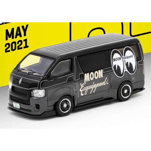 1/64 トヨタ ハイエース Toyota Hiace Widebody Black TARMAC