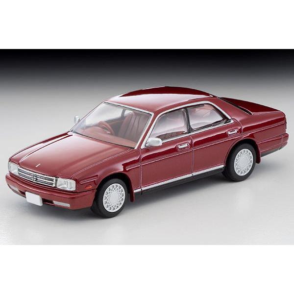 トミカ 1/64 日産 グロリア V30E ブロアム 91年式 赤 リミテッド 