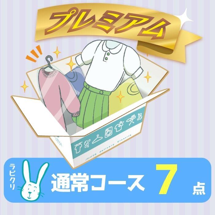 クリーニング 宅配 詰め放題 保管なし プレミアム最速便コース 7点 
