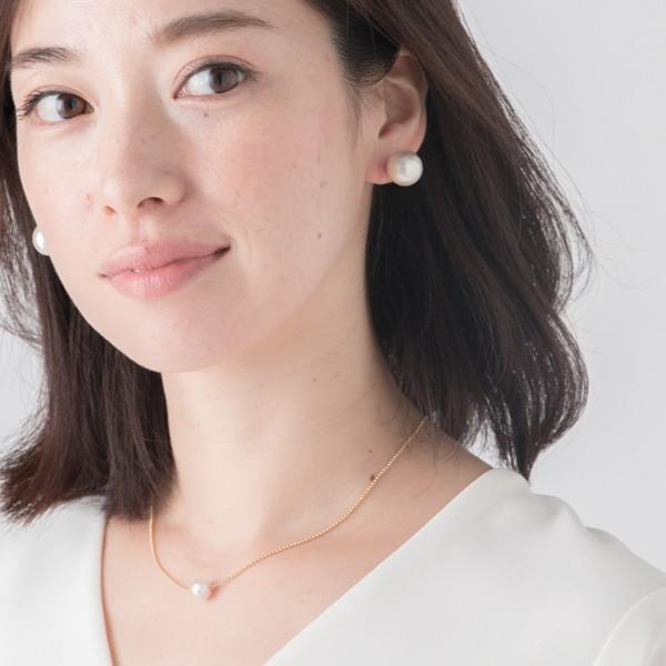 ネックレス レディース パール コットンパール シンプル ゴールド 上品 華奢 チェーン コットンパール ネックレス 一粒 パール 卒園式 入学式 N0114 R Days代官山 通販 Yahoo ショッピング