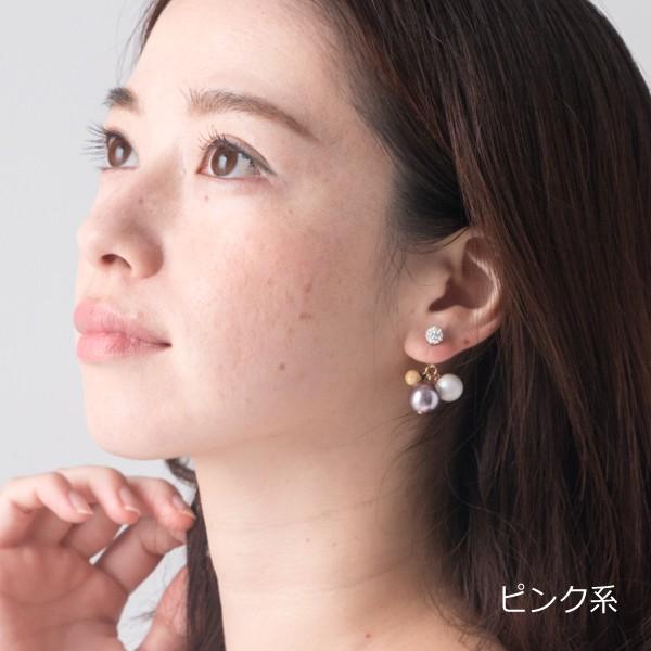 スワロフスキーパール バックキャッチピアス アレルギーフリーパーツ交換可能 P0406 R Days代官山 通販 Yahoo ショッピング
