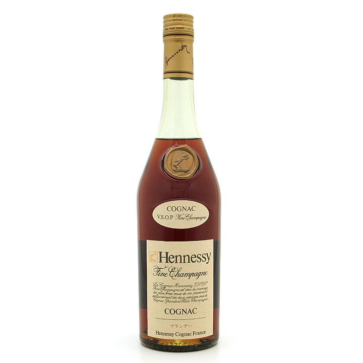 ヘネシー - 古酒 ブランデー コニャック Hennessy ヘネシー ファインシャンパーニュ V.S.O.P グリーンボトル 700ml 40% 中古 洋酒 お酒 フィーヌ Hennessy 古酒 ブランデー コニャック ヘネシー ファイン