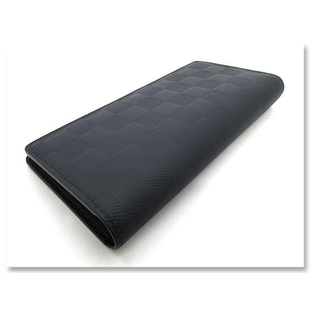 ルイヴィトン 長財布 ポルトフォイユ・ブラザ ダミエアンフィニ N63318