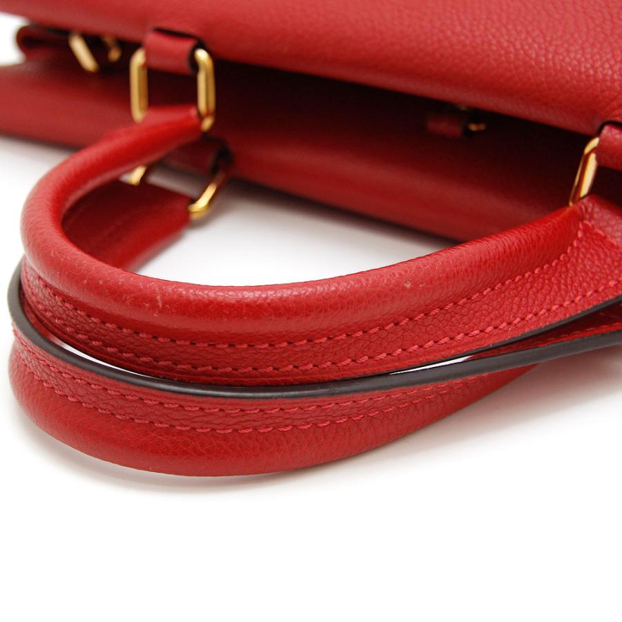 Louis Vuittonルイヴィトン 赤 チェック柄 ストラップ　美品 LOUIS VUITTON 極美品◎正規品 イタリア製 ルイヴィトン 20AW