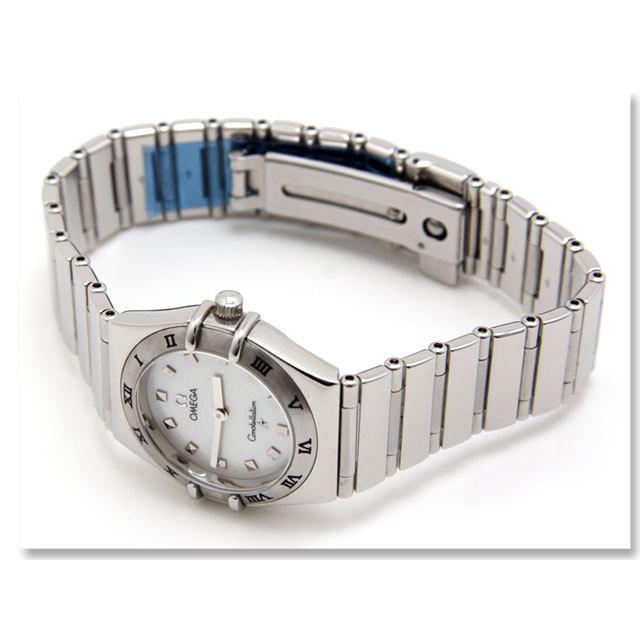 Ginger掲載商品 シェル文字盤 マイチョイス ミニ コンステレーション 腕時計 オメガ 送料無料 Constellation 白文字盤 シンプルでシーンを選ばない レディース 美品 中古 おすすめ 人気 レディース ブランド時計 Omega 1561 71 クォーツ レディース腕時計 Www