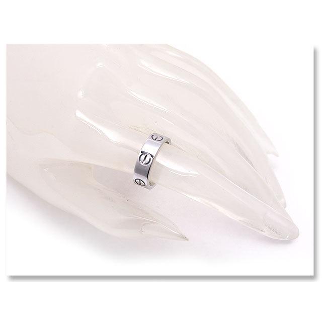 カルティエ 指輪 ラブリング K18 WG 51 10.5号 LOVE Cartier カルティエ 指輪 ラブリング K18 WG 51 10.5号 LOVE Cartier