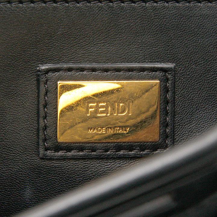 PEEKABOO フェンディ ハンドバッグ ピーカブー レザー 8BN290 PEEKABOO フェンディ ハンドバッグ ピーカブー レザー 8BN290