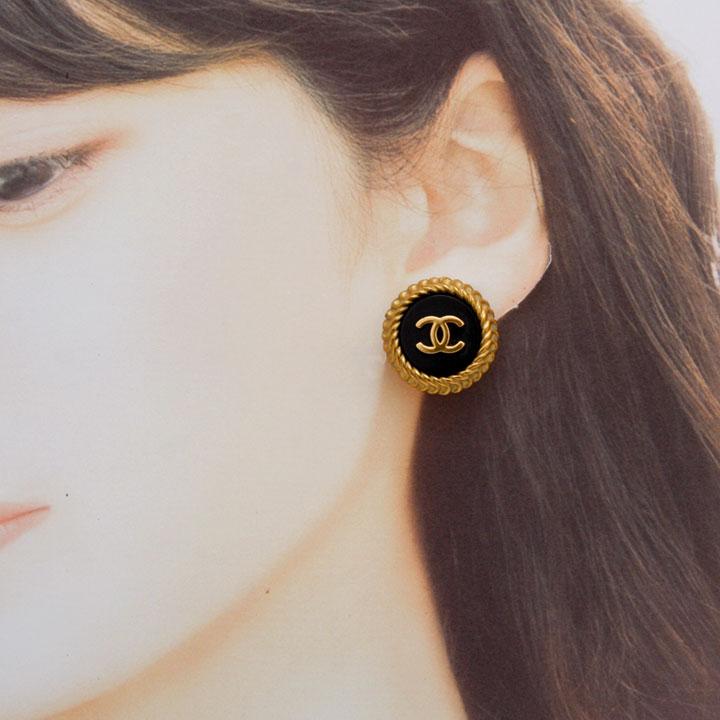 CHANEL シャネル イヤリング ココマーク ヴィンテージ 95C GP CHANEL シャネル イヤリング ココマーク ヴィンテージ 95C GP