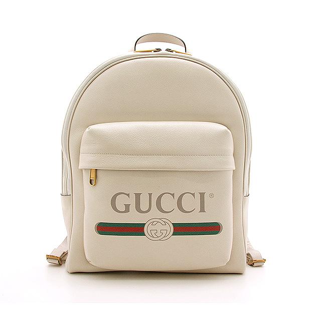 グッチ リュックサック プリント レザー バックパック 547834 ホワイト GUCCI ブランド メンズ レディース 人気 おすすめ 中古 美品  :210310-1-2TNR-03:ブランド品通販 アールデコ - 通販 - Yahoo!ショッピング