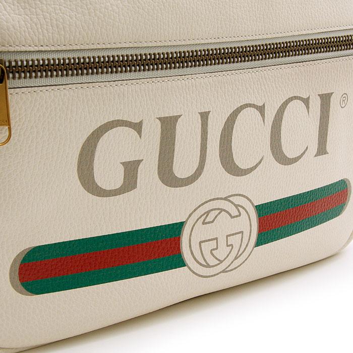 美品 GUCCI ショルダーバッグ レザー ロゴプリント メッセンジャー 楽天市場】GUCCI グッチ グッチプリント メッセンジャーバッグ