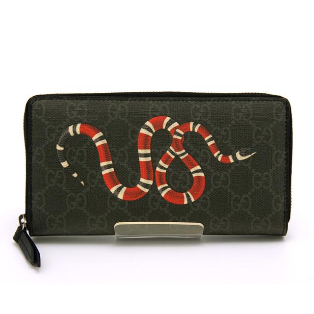 グッチ 長財布 キングスネーク プリント GGスプリーム ジップアラウンドウォレット 451273 GUCCI ブランド メンズ 人気 おすすめ 中古 美品 :210501-2-1MKR-03:ブランド品通販 アールデコ - 通販 - Yahoo!ショッピング