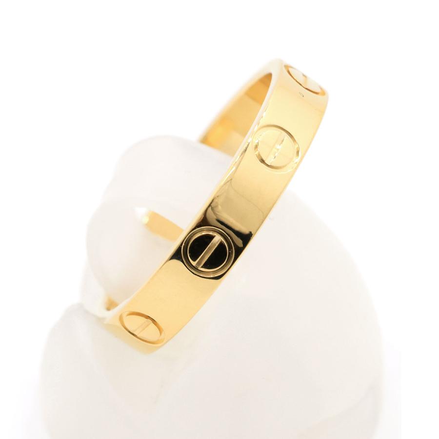 Cartier カルティエ 指輪 新品仕上げ済 K18YG ミニラブリング 52 12号 