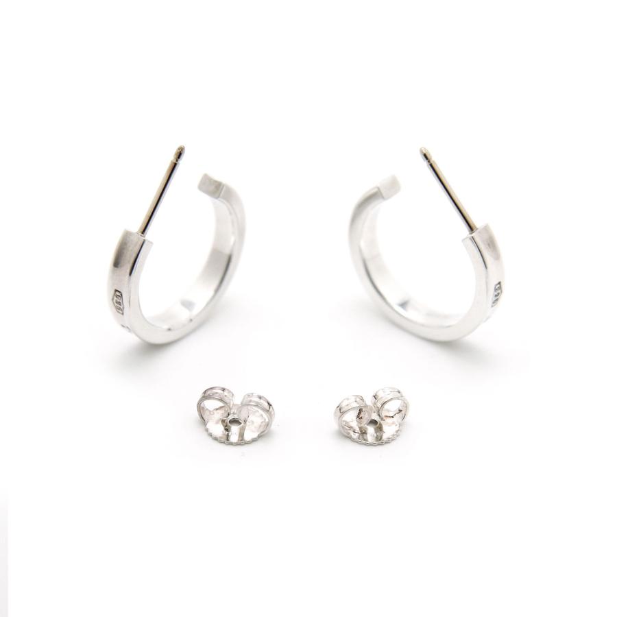 TIFFANY&Co. ティファニー ピアス Ag925 1837 ナロー フープ TIFFANY&Co. ティファニー ピアス Ag925 1837 ナロー フープ