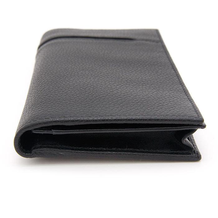 ブルガリ 長財布 オクト レザー ロングウォレット 36966 ブラック  