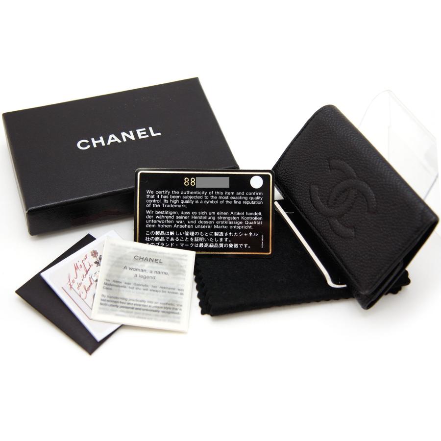 シャネル キーケース 6連 キャビアスキン ココマーク A13502 ブラック レザー ゴールド金具 CHANEL フランス製 レディース 中古 良品｜r-deco-online｜13