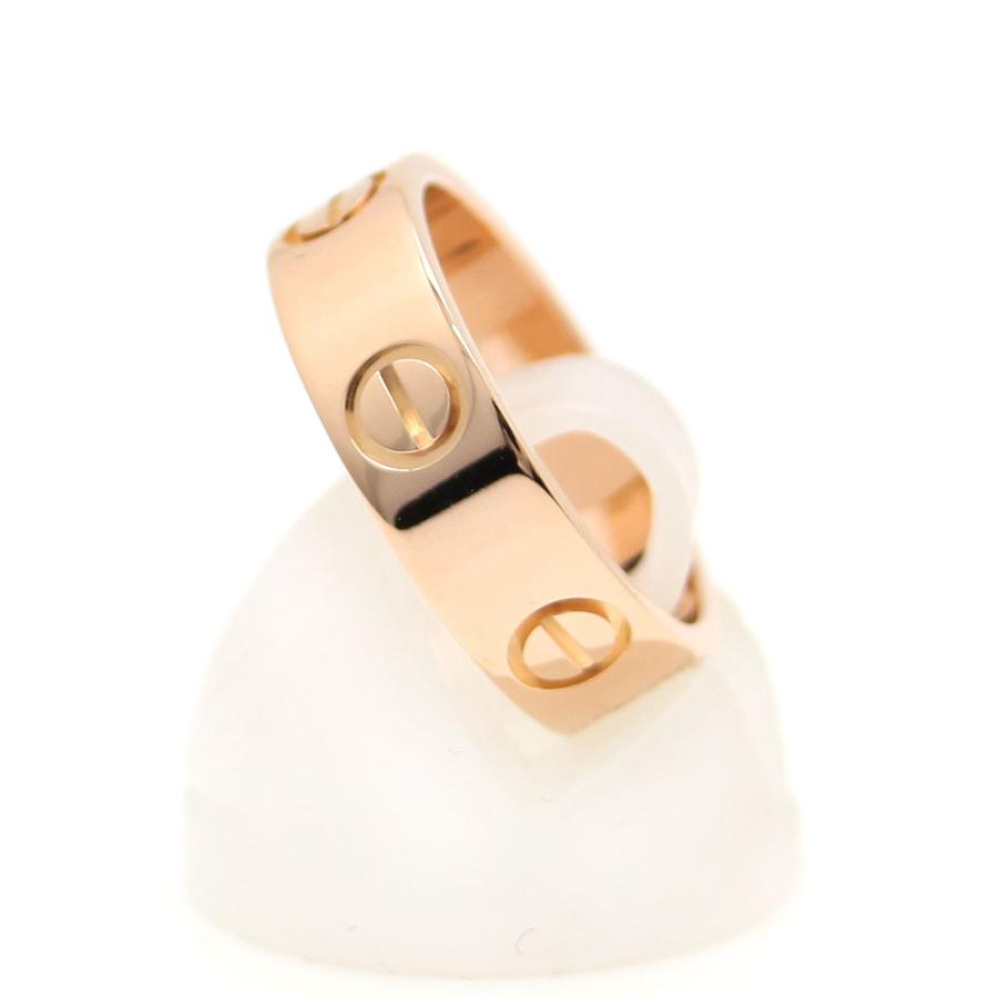 Cartier K18ミニラブリング サイズ51 証明書付き11号