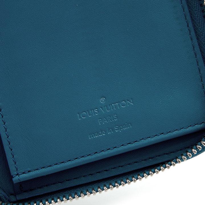 ルイヴィトン トリヨン ジッピーウォレット ヴェルティカル ブルー 長財布 ルイヴィトン トリヨン ジッピーヴェルティカル ブルー ビジネス