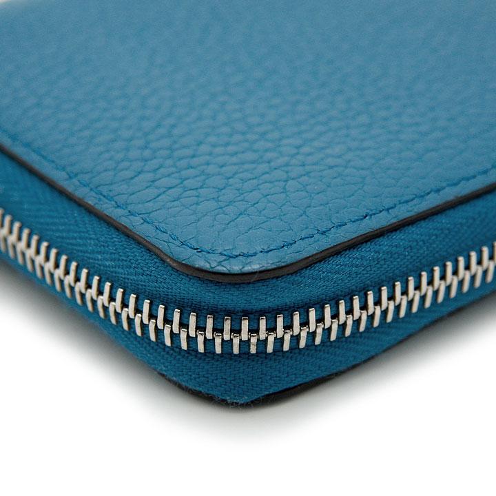 ルイヴィトン　トリヨンレザー　ヴェルティカル　ジッピーウォレット　長財布　ブルー ジッピー・ウォレット LOUIS VUITTON ルイヴィトン 長財布