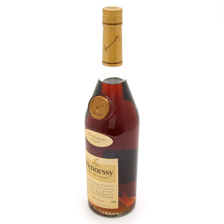 公式の店舗 古酒 コニャック ヘネシー ファインシャンパーニュ V.S.O.P 1L 40% Hennessy ブランデー  洋酒