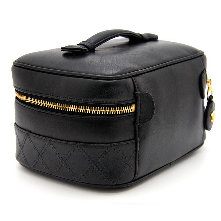 CHANEL シャネル バニティバッグ ビコローレ A01618 ブラック CHANEL シャネル バニティバッグ ビコローレ A01618 ブラック