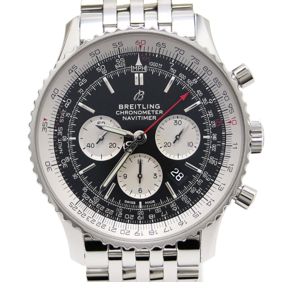 BREITLING ブライトリング 腕時計 ナビタイマー1 クロノグラフ AB0127211B1A1 AT 自動巻き 黒文字盤 ブランド時計 中古 美品 | ブライトリング