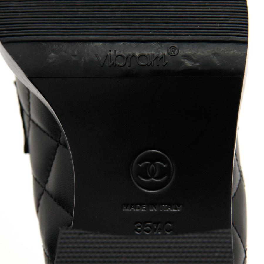 CHANEL シャネル ローファー ハートターンロック マトラッセ 35 CHANEL シャネル ローファー ハートターンロック マトラッセ 35