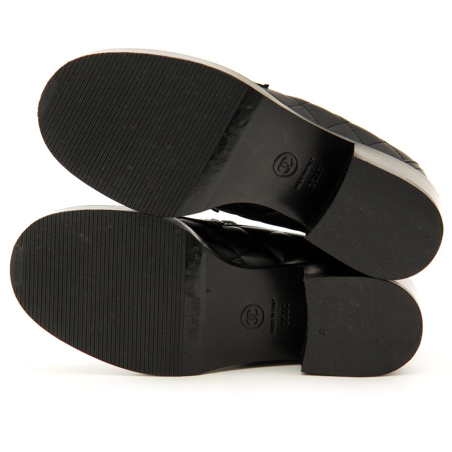 CHANEL シャネル ローファー ハートターンロック マトラッセ 35 CHANEL シャネル ローファー ハートターンロック マトラッセ 35