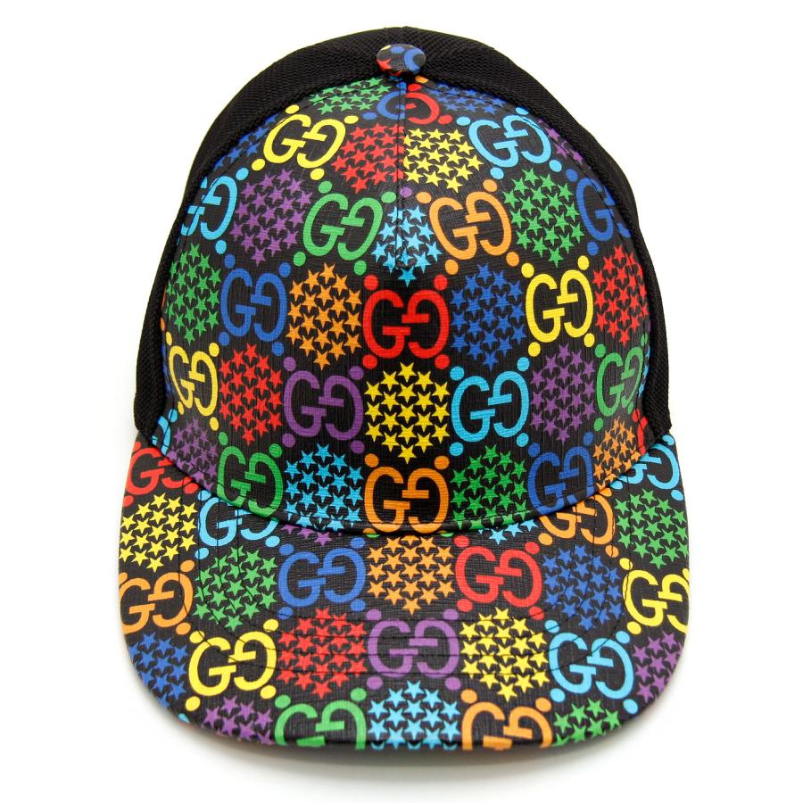 GUCCI グッチ キャップ GGサイケデリック ベースボール メッシュ