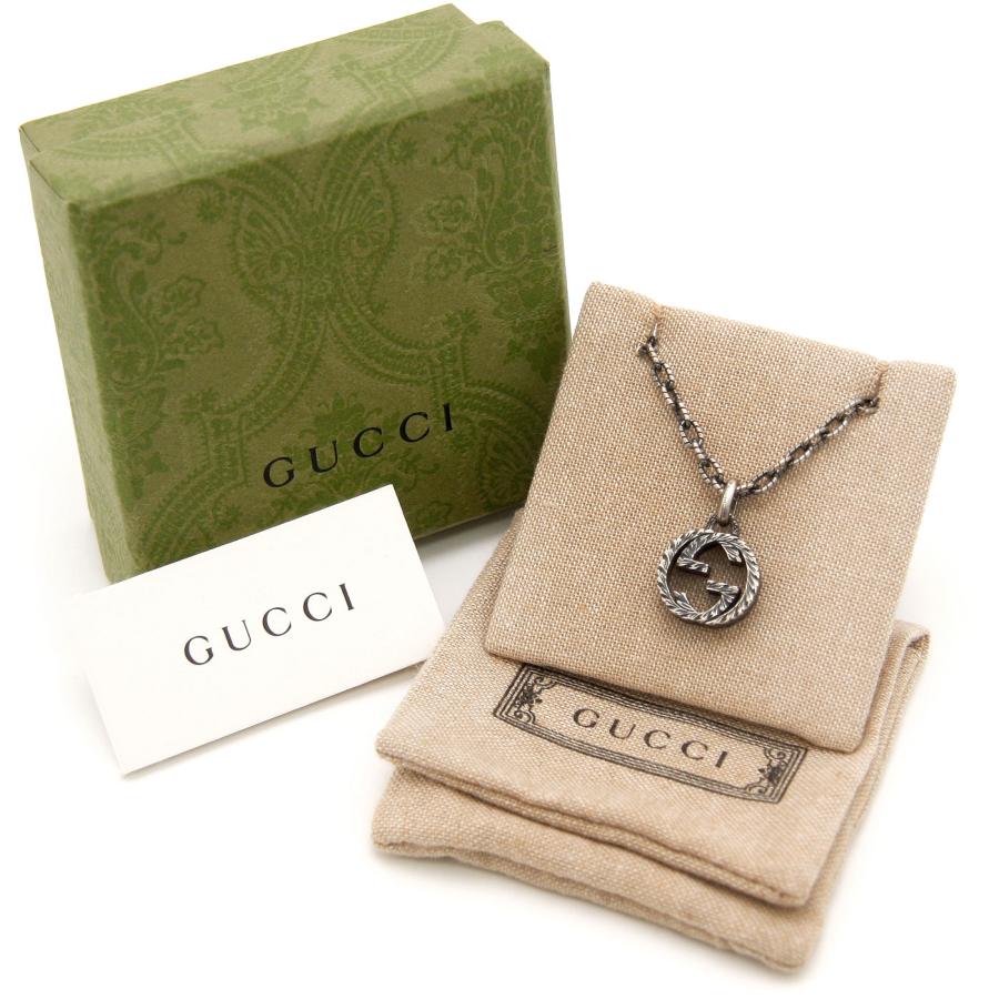 GUCCI グッチ ネックレス ペンダント Ag925 インターロッキングG GUCCI グッチ ネックレス ペンダント Ag925 インターロッキングG