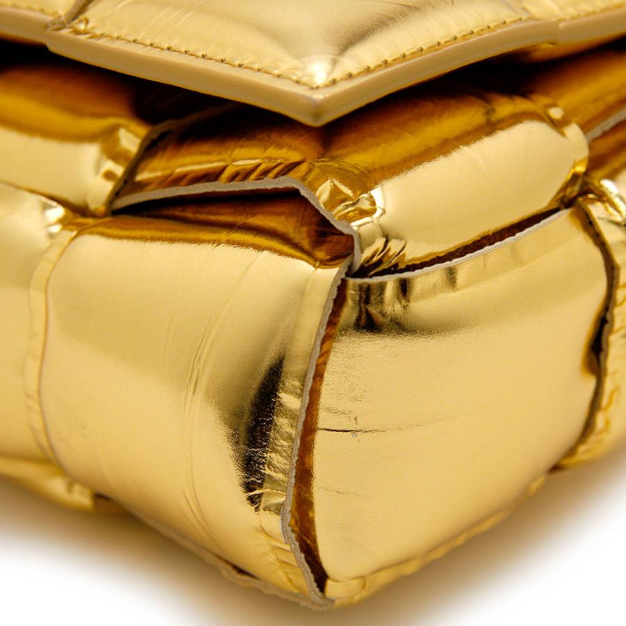 BOTTEGA VENETA ボッテガヴェネタ ショルダーバック ゴールド CASSETTE（BOTTEGA VENETA） BOTTEGA VENETA CASSETTE ショルダー